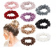 Pearl hair ring -9 piece set a
