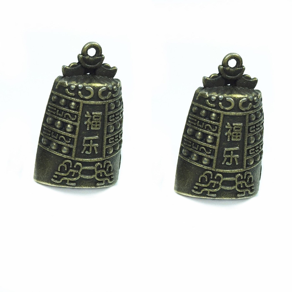 Wind Bell Accessories Bronze Car Hanging Guanyin Bell Ma Ling Zhaofu Antique Clock Jewelry