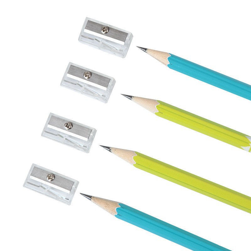 TAIHAO beveled transparent cartridge accessories pencil sharpener pencil charcoal pencil sharpener eyebrow pencil sharpener stationery lip pencil sharpener