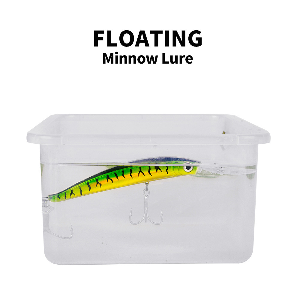 PRO BEROS brand Luya bait sea fishing Mino bait 17cm27g plastic hard bait 10 color optional DW358