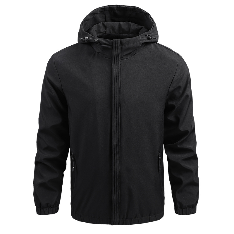 2022 Amazon wish men's hooded casual jacket men's mountaineering jacket windproof outdoor sports jacket men
