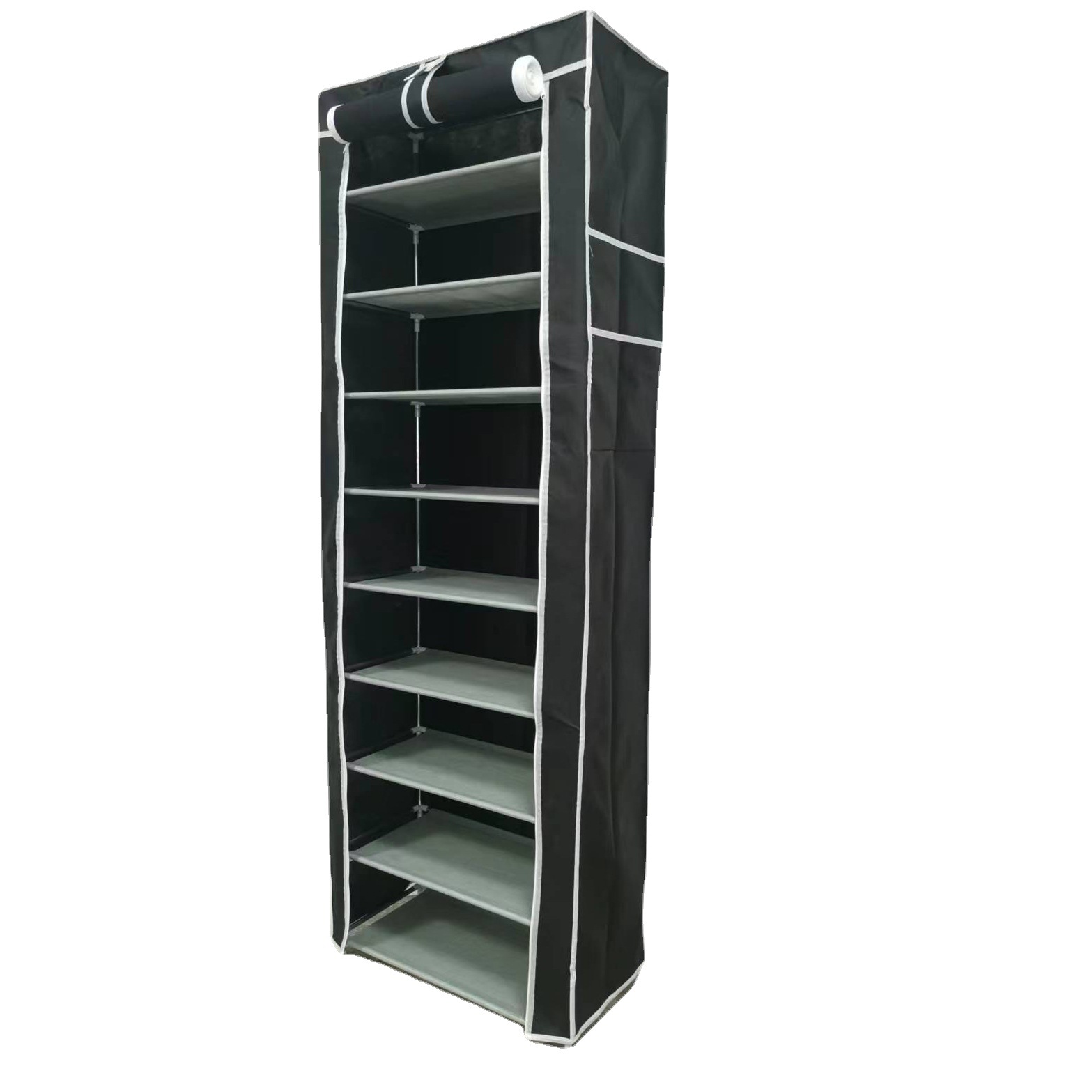 98 tube shoe rack multi-layer simple household assembled shoe cabinet modern simple doorway shoe rack economical dormitory dust-proof rack