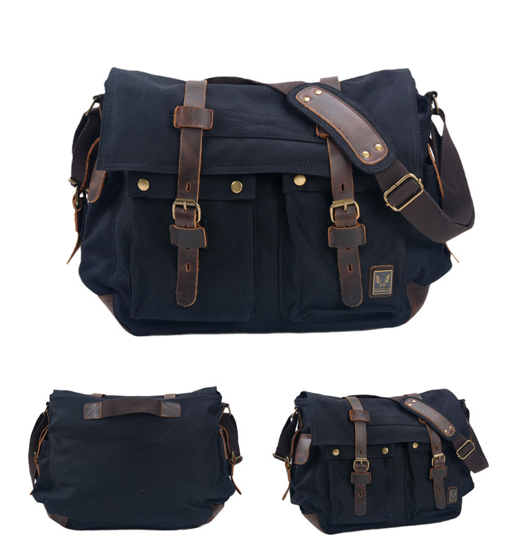 Borsa a tracolla per computer da 17 pollici di grande capacità, borsa a tracolla da uomo in pelle di mucca Crazy Horse, borsa a tracolla retrò europea e americana, borsa casual da scuola_voghion.com