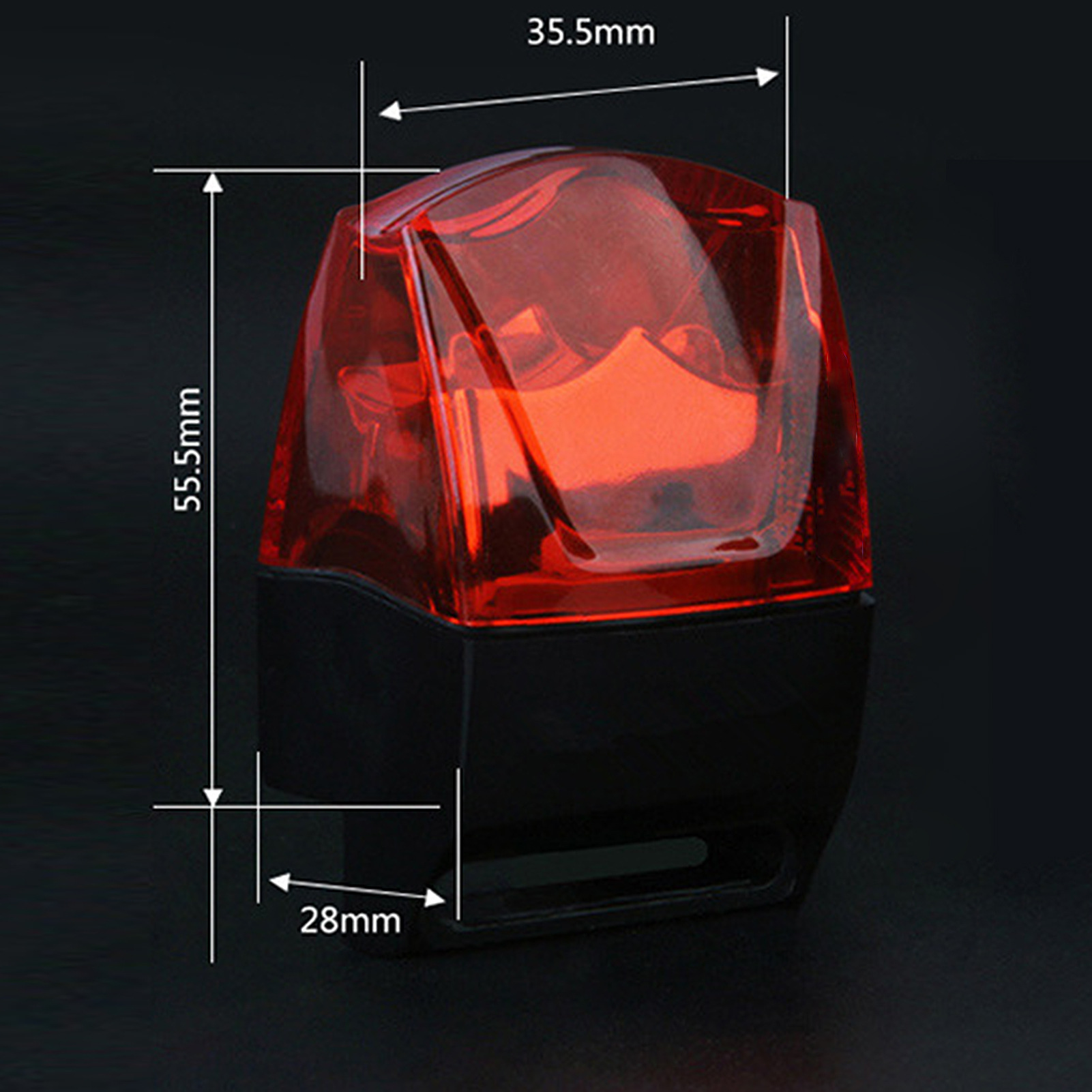 Self-generating bicycle tail light mountain road car light riding warning light bicycle equipment accessories