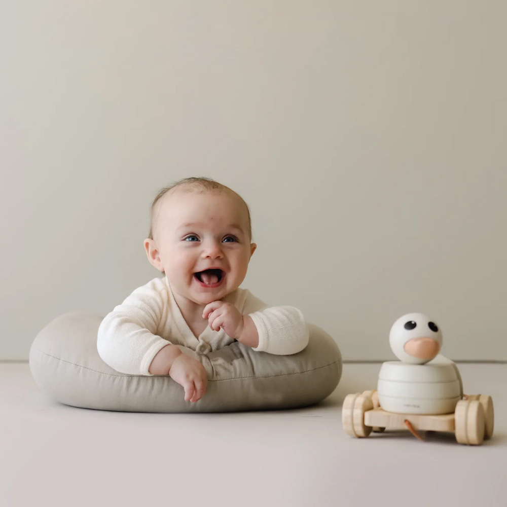 Baby Spring Portable Sleeping Mat Children's Cotton Anti-collision Pillow Summer Soft American Style Bed-in-bed Feeding Pillow