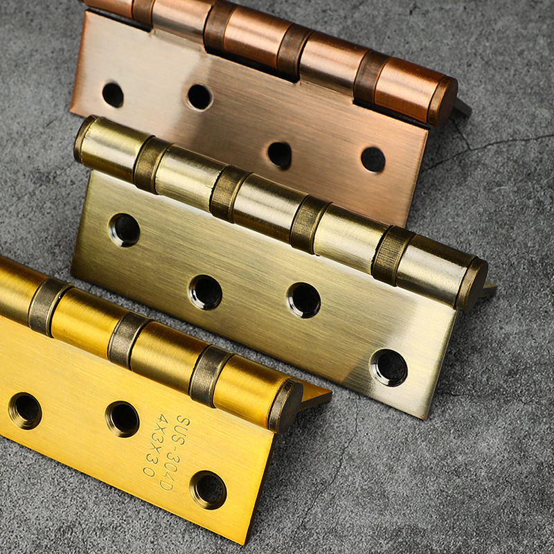 304 stainless steel widened thickened 4*3.0 Casement hinge 5 inch 3.0 wooden door door door hinge door and window hardware