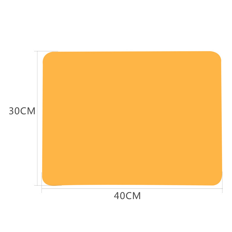 40*30 センチメートルベビー幼児シリコーンダイニングマット北欧モランディ断熱学生ダイニングテーブルマット 1 年生用|undefined