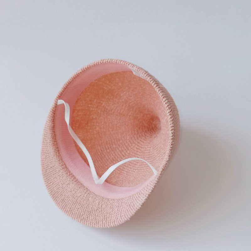 Cappello per bambini One Pan, stile coreano, traspirante, con ciuccio, parasole, protezione solare, cappello fresco per bambini_voghion.com