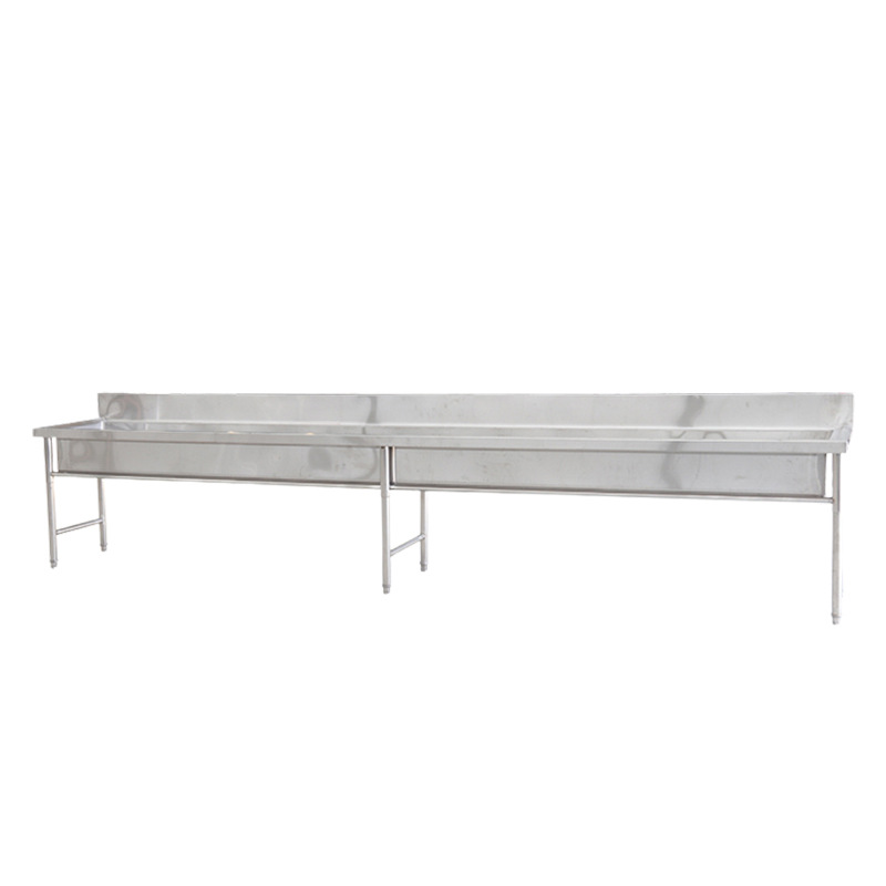 Stainless Steel Pool Long Pool Shopping Mall School Kitchen Wash Basin 201/304 Thickeneded Long-term Custom Discount