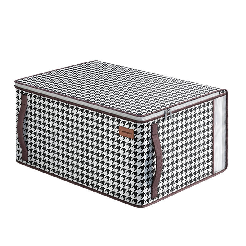New Box Home Storage Non-woven Storage Bag Clothes Quilt Finishing Bag Wardrobe Large Capacity Folding Box