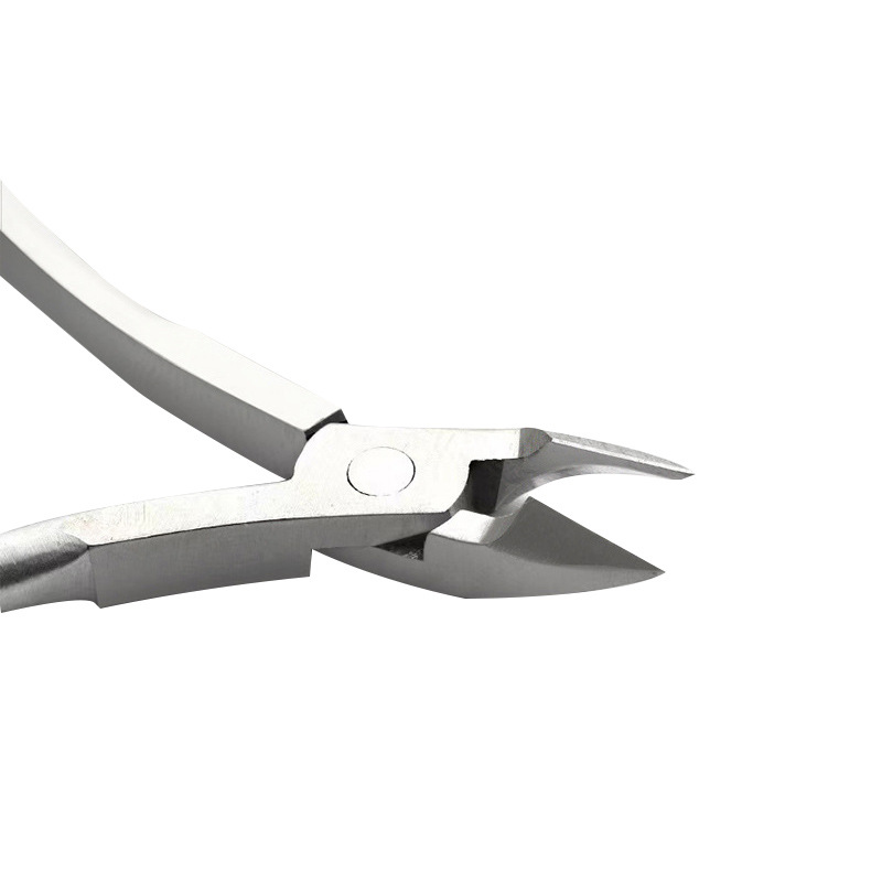 Factory wholesale stainless steel dead skin scissors nail clippers cutting hand barbed to remove dead skin nail tools manicure dead skin pliers