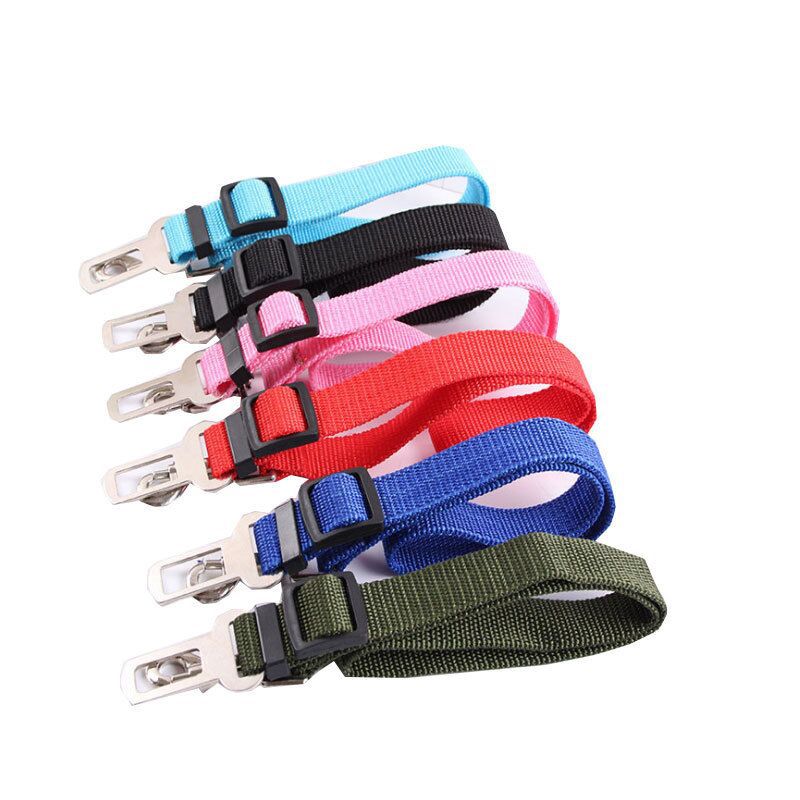 Pet products car safety buckle pet dog traction rope wholesale car traction pad fixed rope seat belt explosion