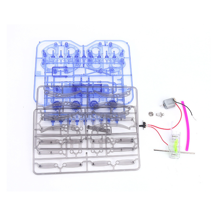 手作り動物モデル電動クモロボット Diy 組立教育玩具子供のためのインテリジェント学習おもちゃ|undefined