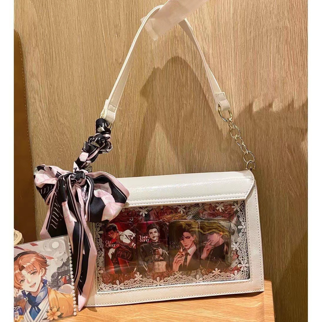 Original Envelope Pain Japanese Millet Surrounding Two-dimensional Daily Sweet Crossbody Shoulder Bag Pain Bag Bow Women's Bag