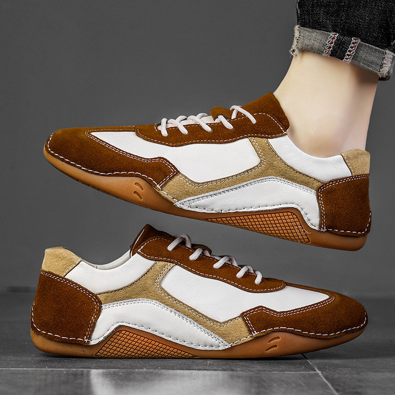 2022 Spring New Casual Men's Shoes Men's Shoes Driving British Trendy Forrest Gump Shoes Non-slip Wear-resistant Youth Shoes