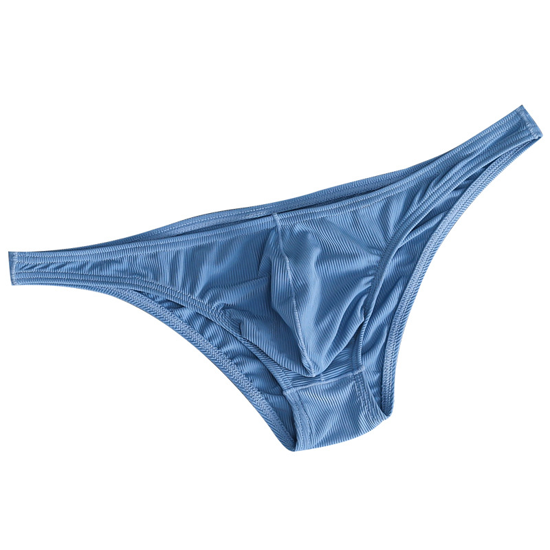 Factory wholesale men's briefs ice silk texture men's underwear high-end sexy pants men's summer spot