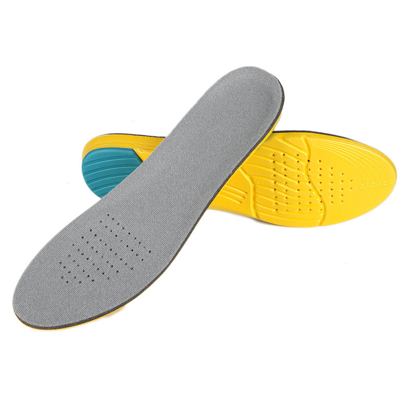 Cross-border sports insoles men's non-deodorant sweat-absorbent thickened long-standing not tired soft bottom not tired foot insoles a batch