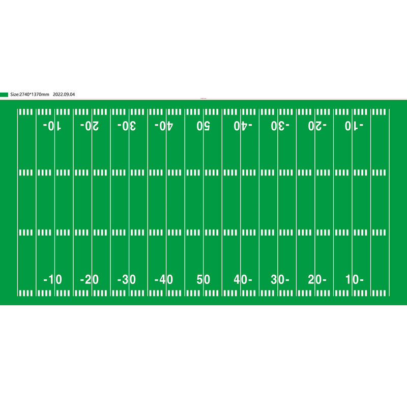 In stock source manufacturer new Rugby World Cup theme Super Bowl tablecloth disposable pe rectangular decoration