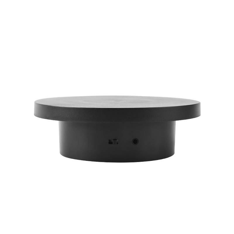 Electric display stand 14cm two-way live shooting animation rotating USB plug-in battery electric turntable