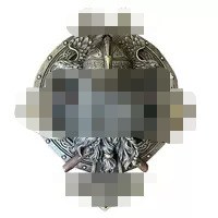 クロスボーダーの新型戦士の斧の壁の装飾の石版の樹脂の置物|undefined
