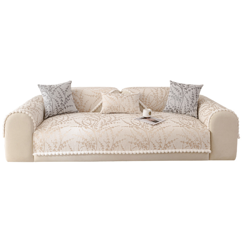 French chenille sofa cushion four seasons universal sofa cover cover towel non-slip cushion sofa cushion 2024 New