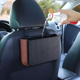 Car Trash Can Foldable Hanging Cartoon Car Multi-function Umbrella Storage Barrel Car Storage Supplies