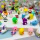 50mm Transparent Film Gashapon Toy Children's Doll Back Car Stall Hot Selling Toy Ball Gashapon Cross Border