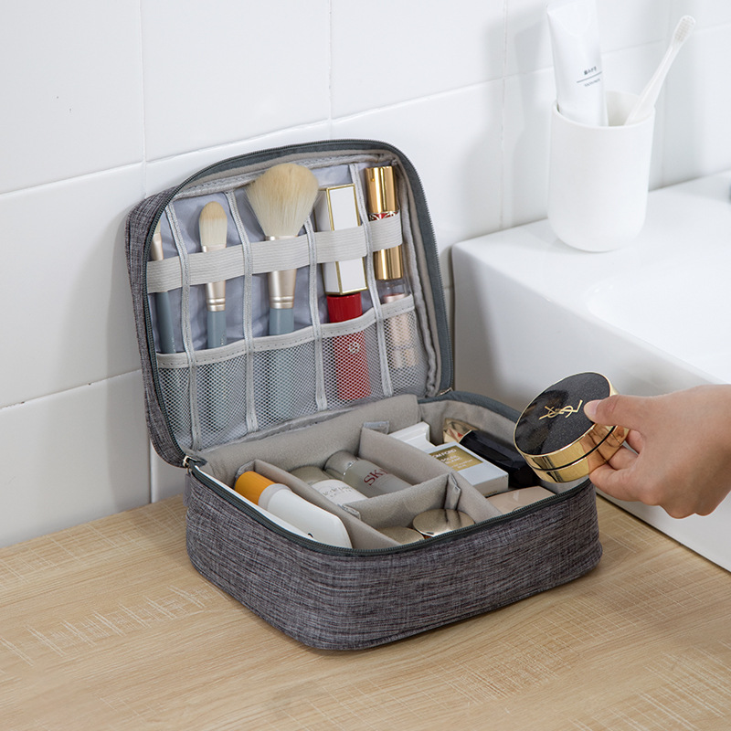 Charger bag earphone line bag three-layer storage bag charging line data line storage bag mobile power supply bag storage bag