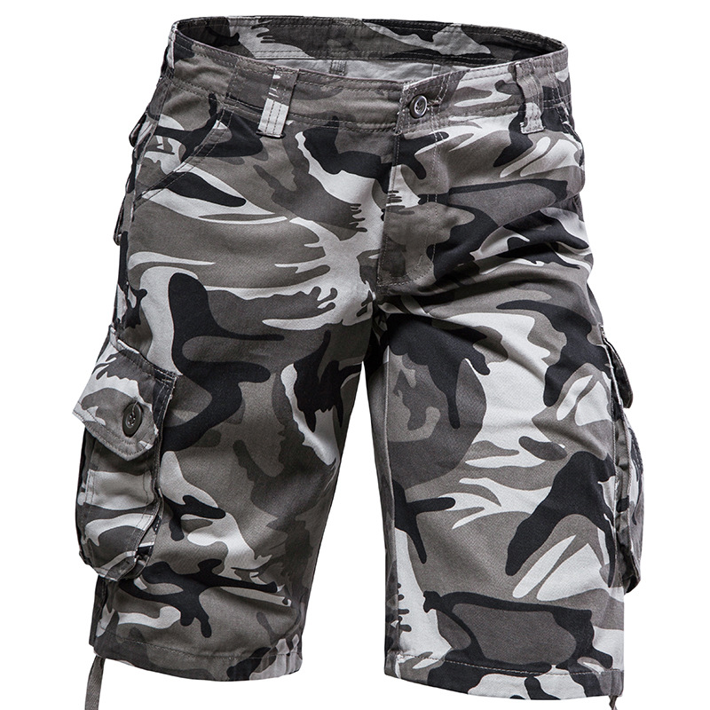 Pure Cotton Shorts Men's Summer New Fashionable Loose Thin Large Pants Casual Sports Beach Pants for Men