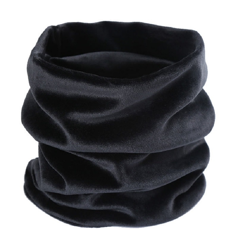 Golden Velvet Scarf Korean Multi-color All-match Super Soft Neck Cover Scarf Cycling Cold-proof Autumn and Winter Collar for Men and Women
