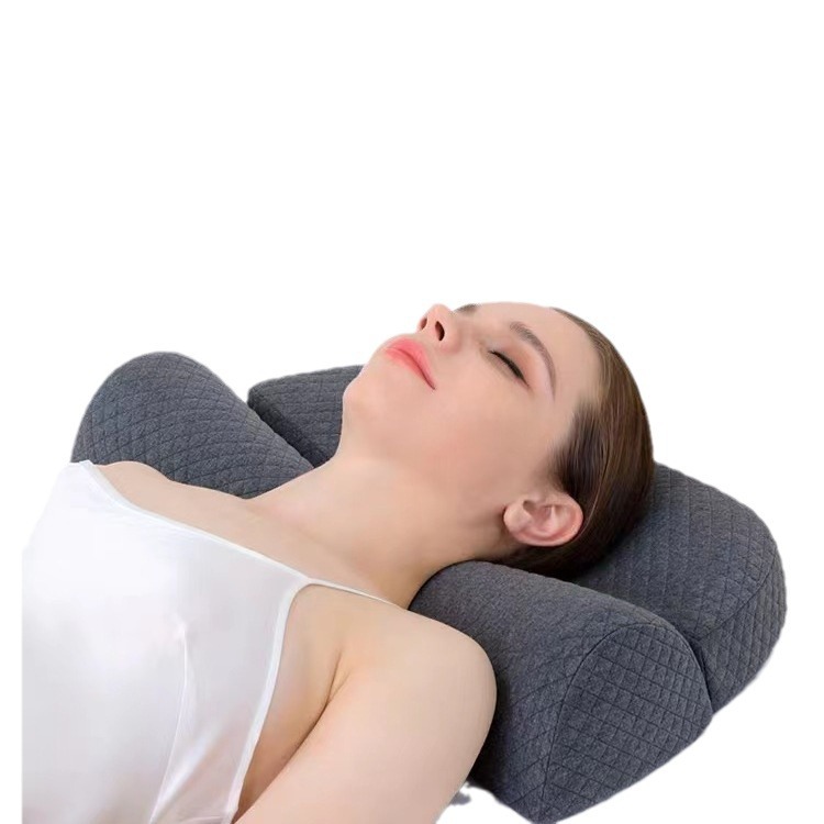 New Wholesale orthopedic cervical pillow pillow core memory pillow reverse bow traction pillow rich bag correction pillow for sleeping