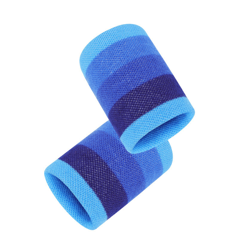 Sports Wrist Bracer Running Football Basketball Tennis Men's Breathable Wrist Band Badminton Wrist Sweat Absorbing Fitness Wrist Bracer