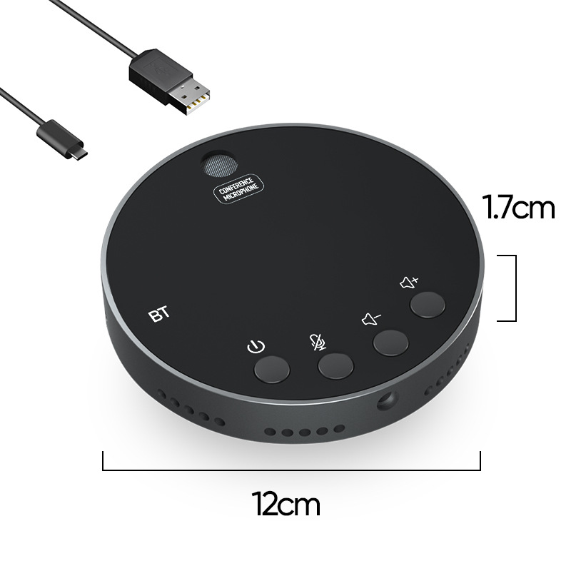 Eight tone Y08 video conference interface microphone omnidirectional microphone recording built-in speaker USB computer notebook