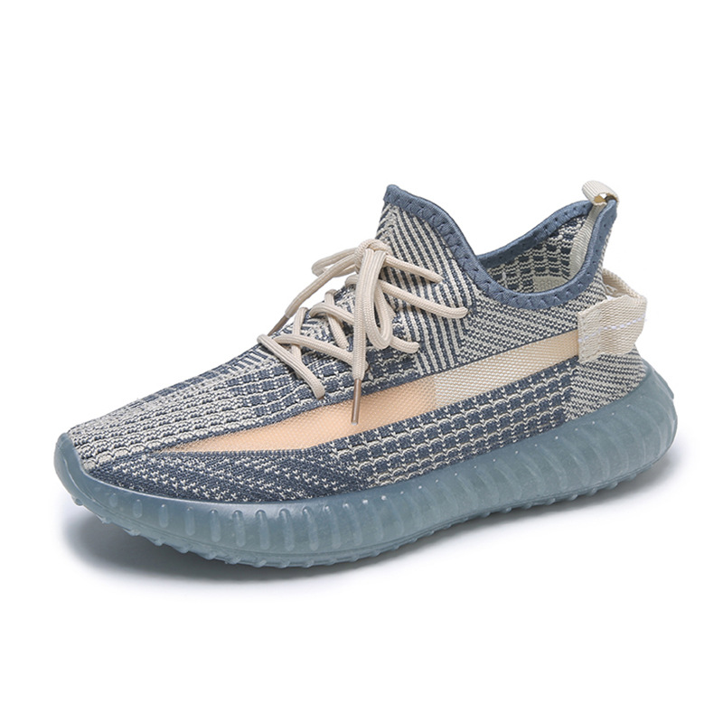 Coconut Shoes Women's Summer 2024 New Style Mesh Shoes Flying Woven Breathable Mesh Women's Shoes Sneakers Casual Running Shoes Trendy Shoes