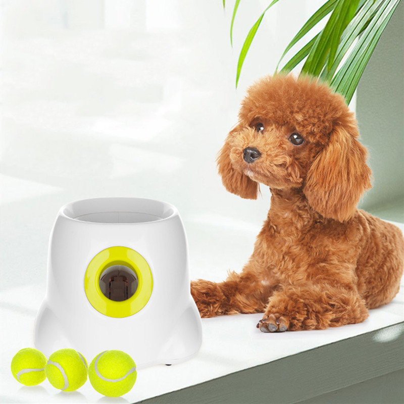 Pet electric toy launcher dog ball machine interactive dog toy tennis ball throwing machine automatic throwing machine