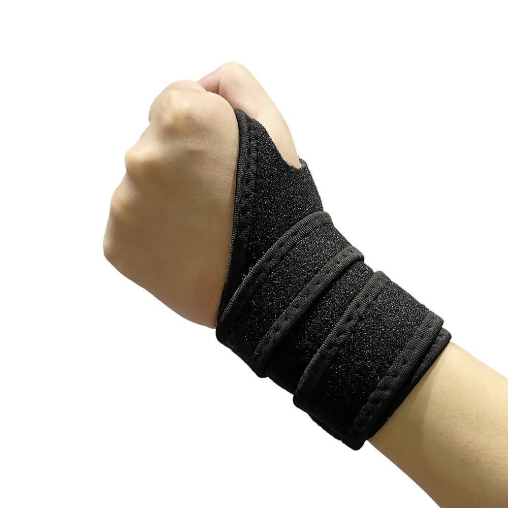 Double Pressure Wristband Sports Winding Hand Guard Professional Fitness Wristband Tennis Badminton Protection Sprain Riding