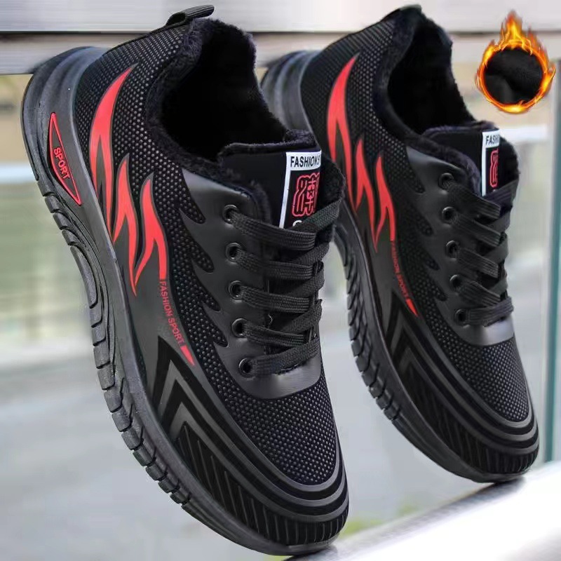 2024 Autumn and Winter Men's Soft Leather Casual Single-layer Shoes Black Work Dirt-resistant Middle-aged and Elderly Dad Travel Shoes