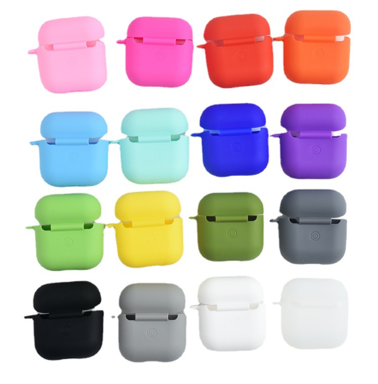 For Huaqiang North Edition airpods Pro4 Mini Protective Case Macaron Bluetooth Headset Silicone Soft Case
