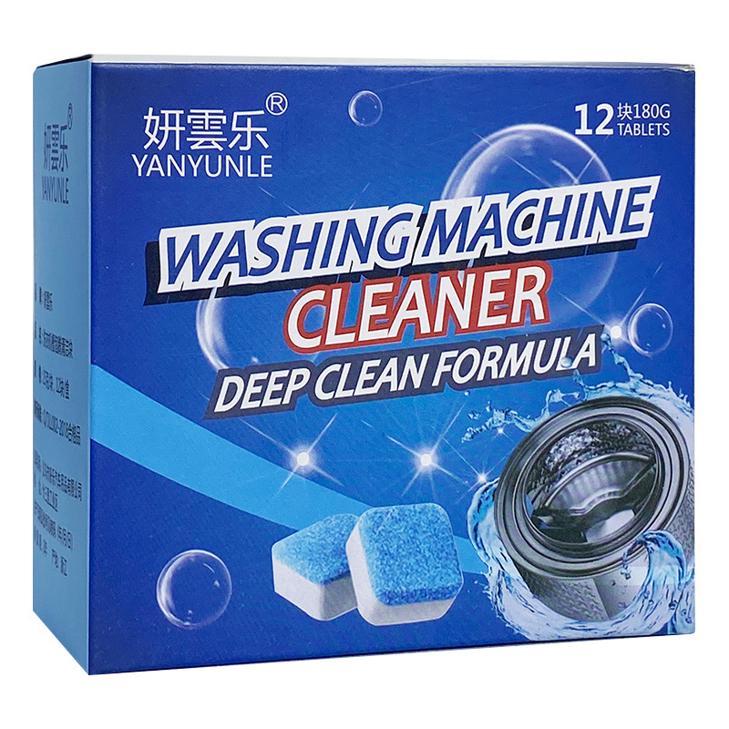 Washing Machine Slot Cleaning Agent Household Effervescent Decontamination Cleaning Tablet Automatic Roller Descaling Stain Artifact Effervescent Tablet