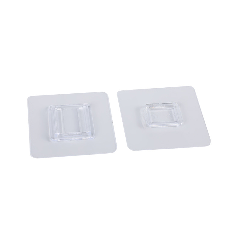 Strong female buckle Wall non-perforated buckle transparent row retainer household paste hook router hook