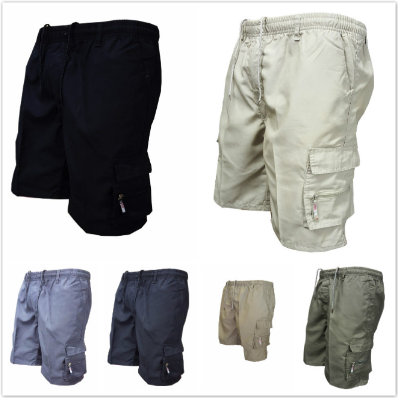 New Foreign Trade Summer New Men's Casual Overalls Multi-Pocket Casual Pants Fashion Loose Sports Overalls