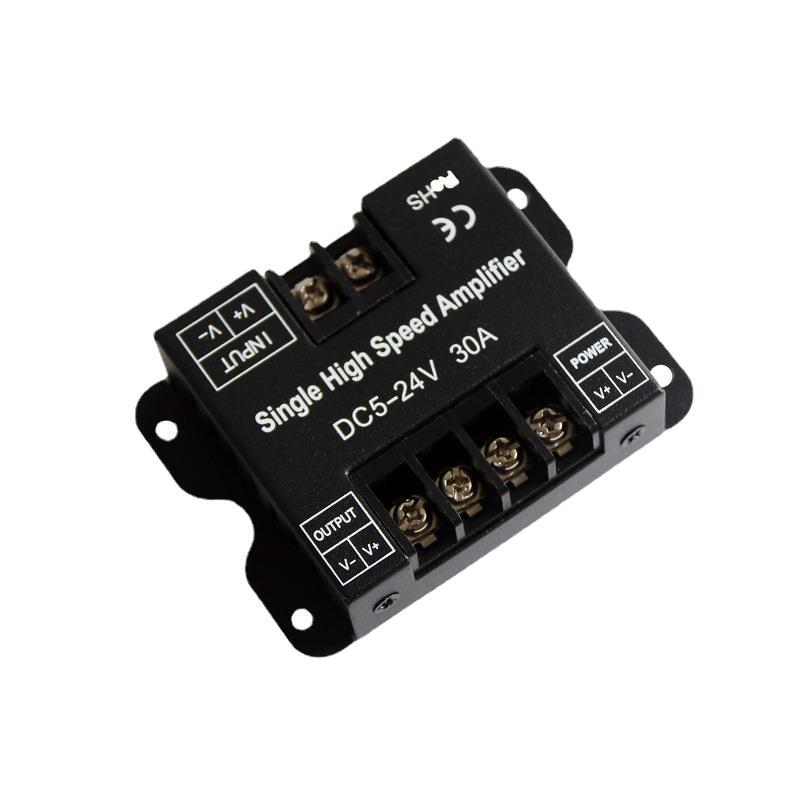 Amplifier 30a signal led power amplifier light strip smart lighting low voltage 12v monochrome lamp controller