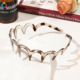High quality big wave headband-tortoiseshell gray