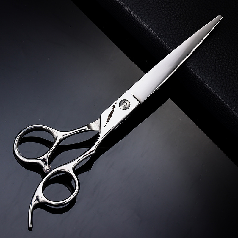 A generation of professional large favorably 440c hair scissors hair stylist professional tooth scissors seamless barber salon scissors