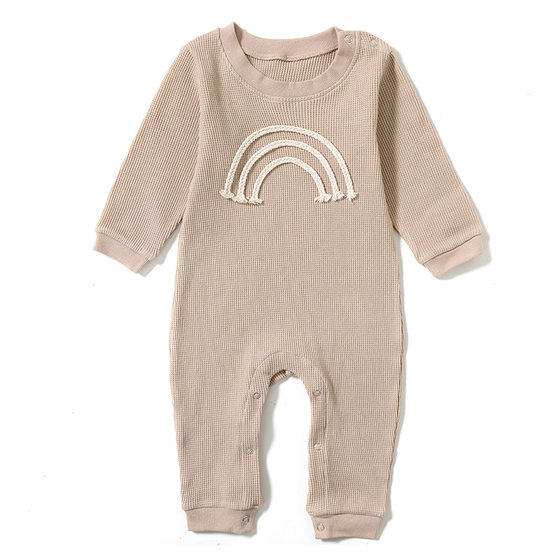 Cross-border Class A baby conjoined Harbin clothes spring and autumn baby conjoined clothes newborn bag fart clothes climbing clothes infant clothing