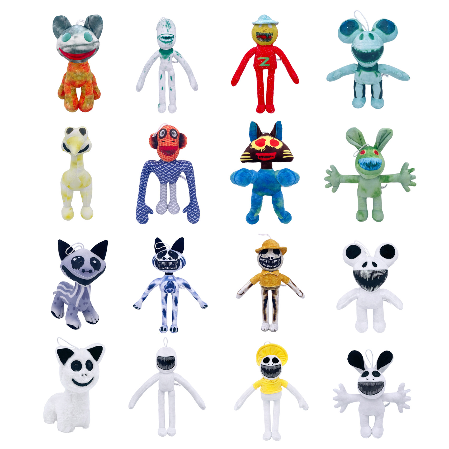 Cross-border new zoonomalyplush doll deformity zoo abnormal doll plush toys wholesale foreign trade