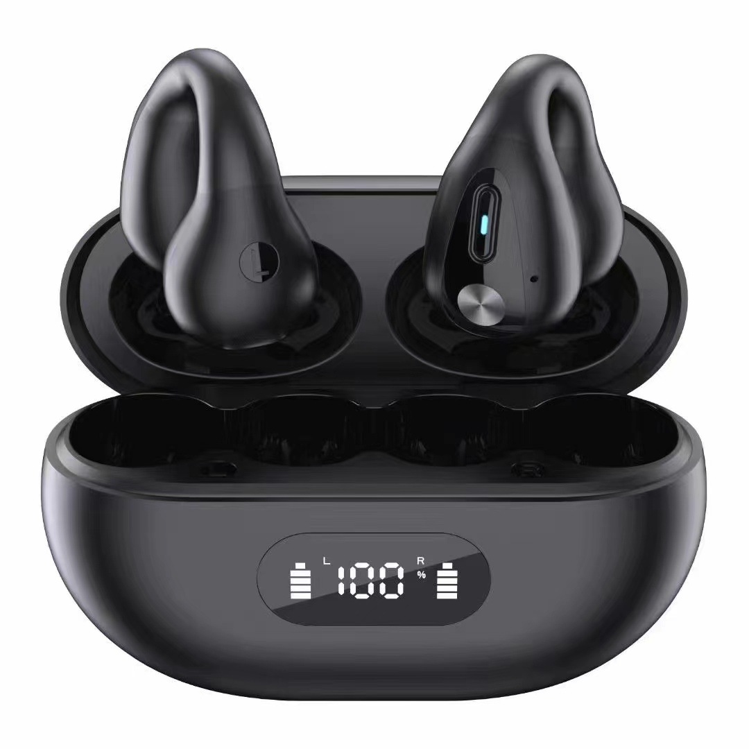 AI intelligent simultaneous translation private model new BH12 clip-on-ear TWS mini e-sports game stereo 5.3 bluetooth
