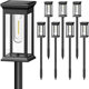 Solar lamp outdoor garden lamp waterproof garden walkway tungsten wire lawn plug-in lamp outdoor atmosphere installation path lamp