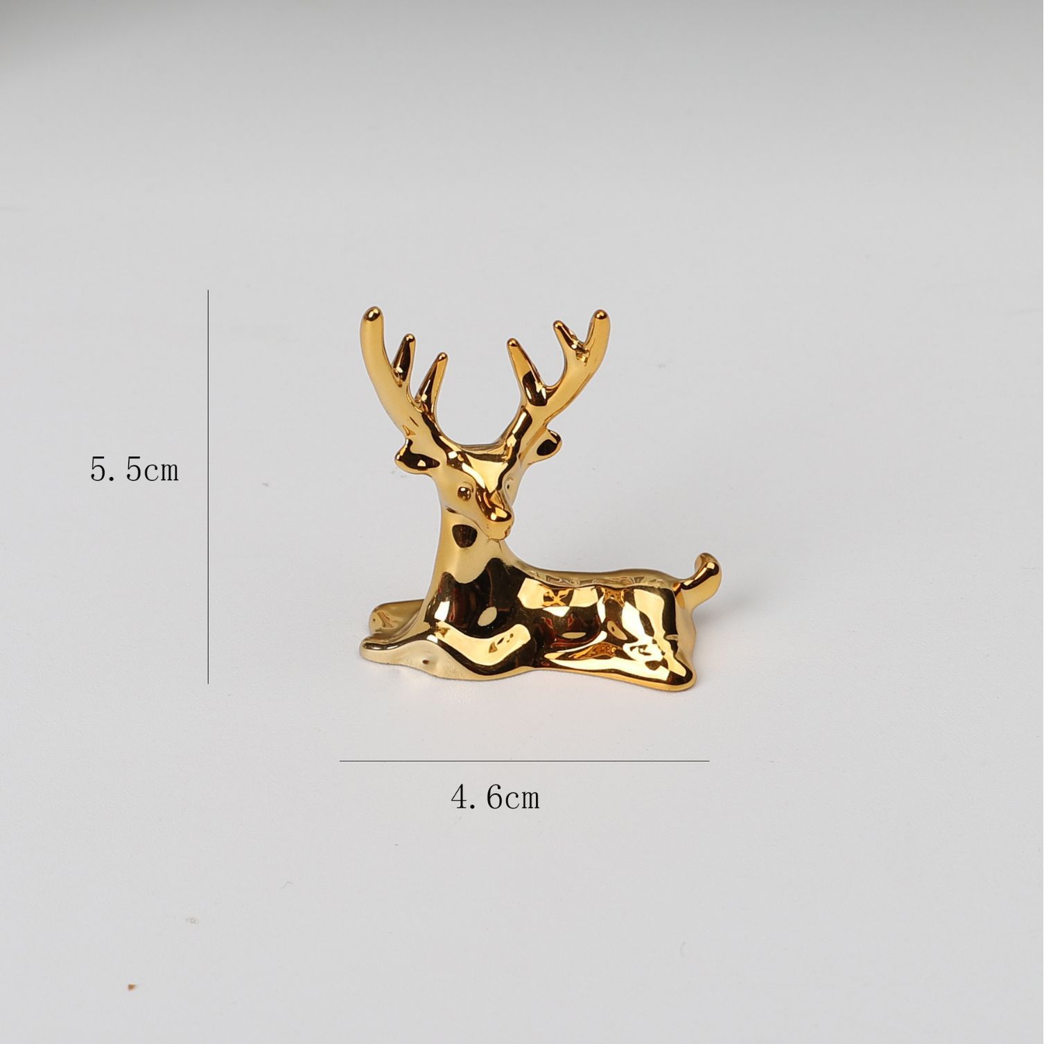 Home accessories elk handle fawn light luxury accessories handle tissue box daily necessities with lid handle top beads