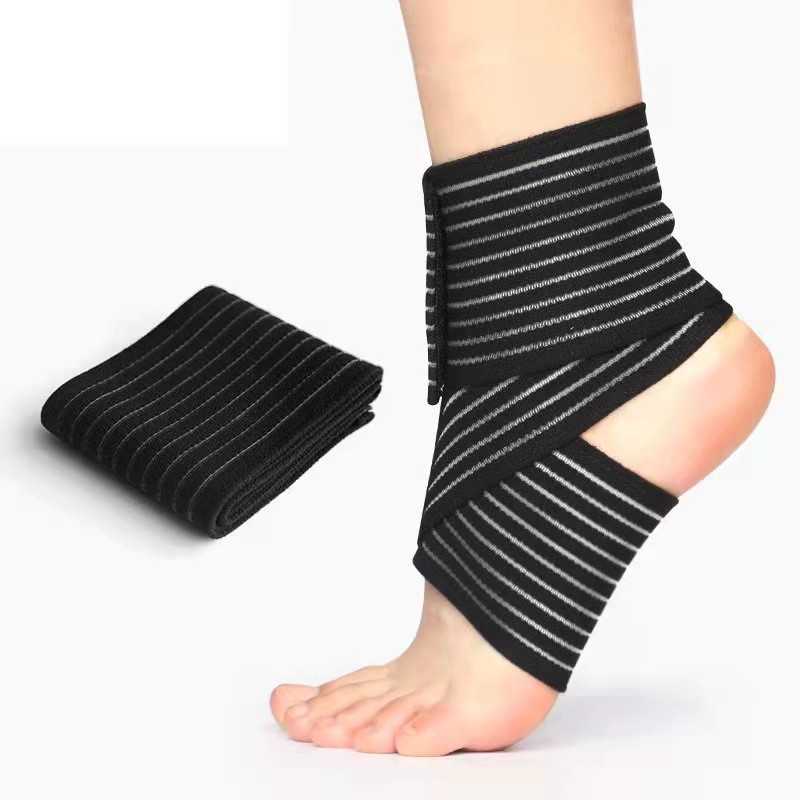 Breathable Fish Silk Bandage Pressure Wrist Guard Elbow Guard Ankle Knee Guard Outdoor Sports Factory Wholesale Bandage Product Guard